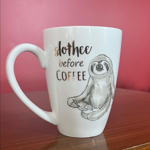 The Unbranded Brand Other - New Sloth Coffee Mug